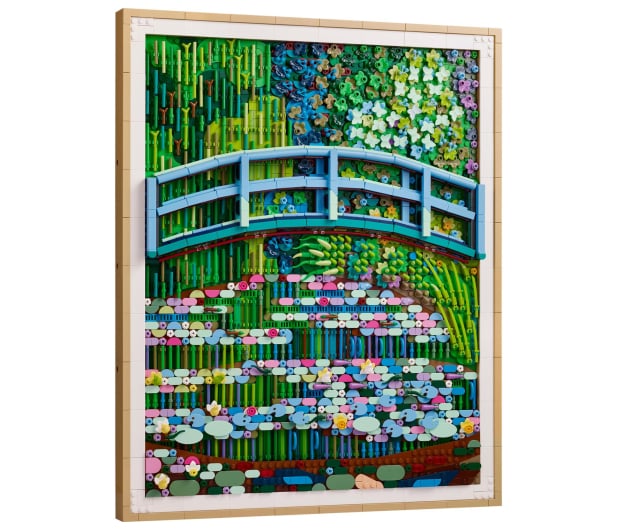 LEGO ART 31220 Claude Monet — Most nad stawem z liliami wodnymi - 1517895 - zdjęcie 3